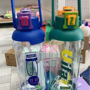 Bt802 bình nước có uống hút di động
