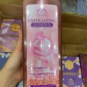 Sữa tắm dưỡng thể loại bỏ tế bào chết da good charme exfoliating 900ml