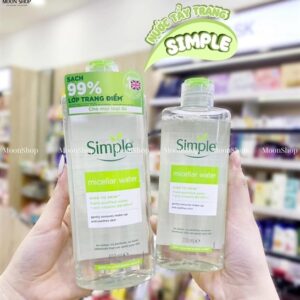 Nước tẩy trang simple micellar kind to skin 400ml