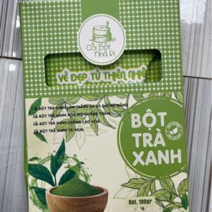 Bột trà xanh nhà ri 100gr