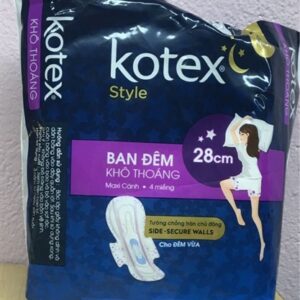 Kotex ban đên 28 cm