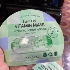 Mặt nạ stem cell xanh lá tế bào gốc