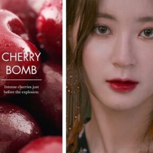 Son tint lì mịn môi romand juicy lasting tint -12 cherry bomb đỏ nâu chery