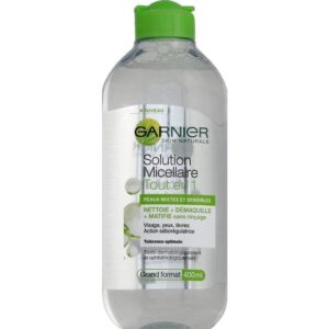 Tẩy trang garnier solution micellaire tout en 1 400ml