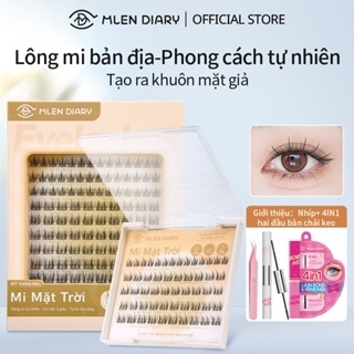 Mi giả mlen diary eyelashes tự nhiên bts galaxy box mi mặt trời
