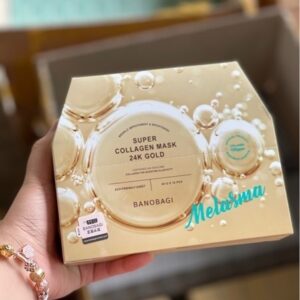 Mặt nạ thuốc banobagi super collagen mask 24k gold làm trắng và cải thiện nếp nhăn