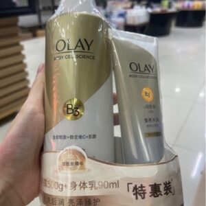 Set olay dưỡng thể 90ml + sữa tắm 500ml