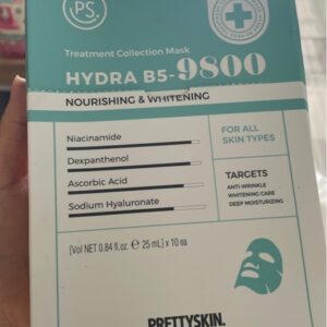Mặt nạ prettyskin hydra b5 dưỡng da giúp làm trắng da , mờ thâm sau mụn, phục hồi da mỏng , cấp ẩm chuyên sâu, lam dịu da kích ứng