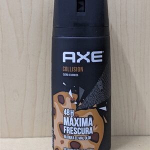 Xịt khử mùi nam axe collision cuero cookies 48h maxima frescura 150ml