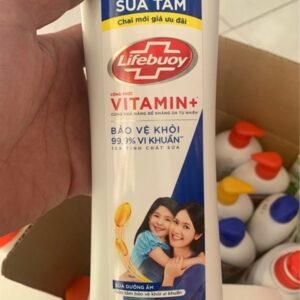 Sữa tắm lifebuoy vitamin+ sữa dưỡng ẩm 350g