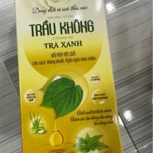 Dung dịch vdịch vệ sinh trầu không lô hội nano bạc trà xanh