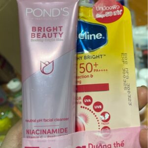 Sữa rửa mặt pond’s+ tặng