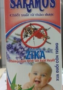 Xịt chống muỗi sakamos 99ml