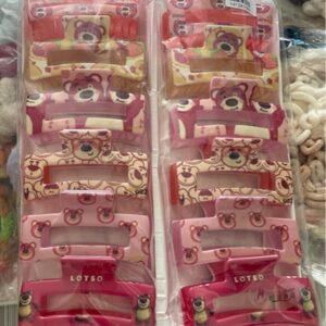 Kẹp gấp gấu dâu