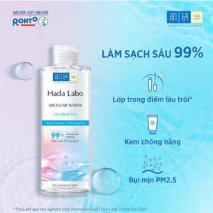 Nước tẩy trang hada labo da khô, thường , sạch saau , dưỡng ẩm 240ml