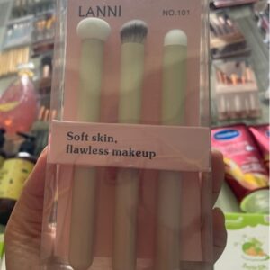 Bộ cọ 3 cây lanni no.101 che khuyết điểm và tán màu son