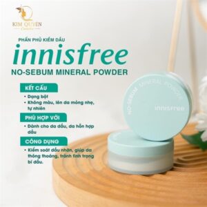 Bột phấn phủ innisfree mẫu mới