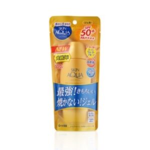 Kem chống nắng skin aqua super moisture uv gel gold sunscreen spf50+ pa++++ 110g đồng nhật vàng