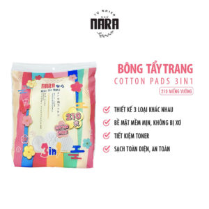 Bông tẩy trang nara