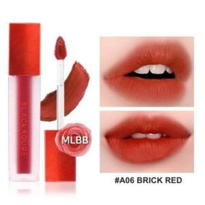Son kem lì black rouge air fit velvet tint a06 brick red đỏ đất