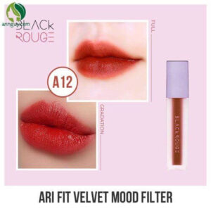 Son black rouge (ver2) màu a12