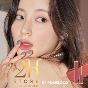 Son kem lì, lên màu chuẩn, mịn môi romand blur fudge tint 01